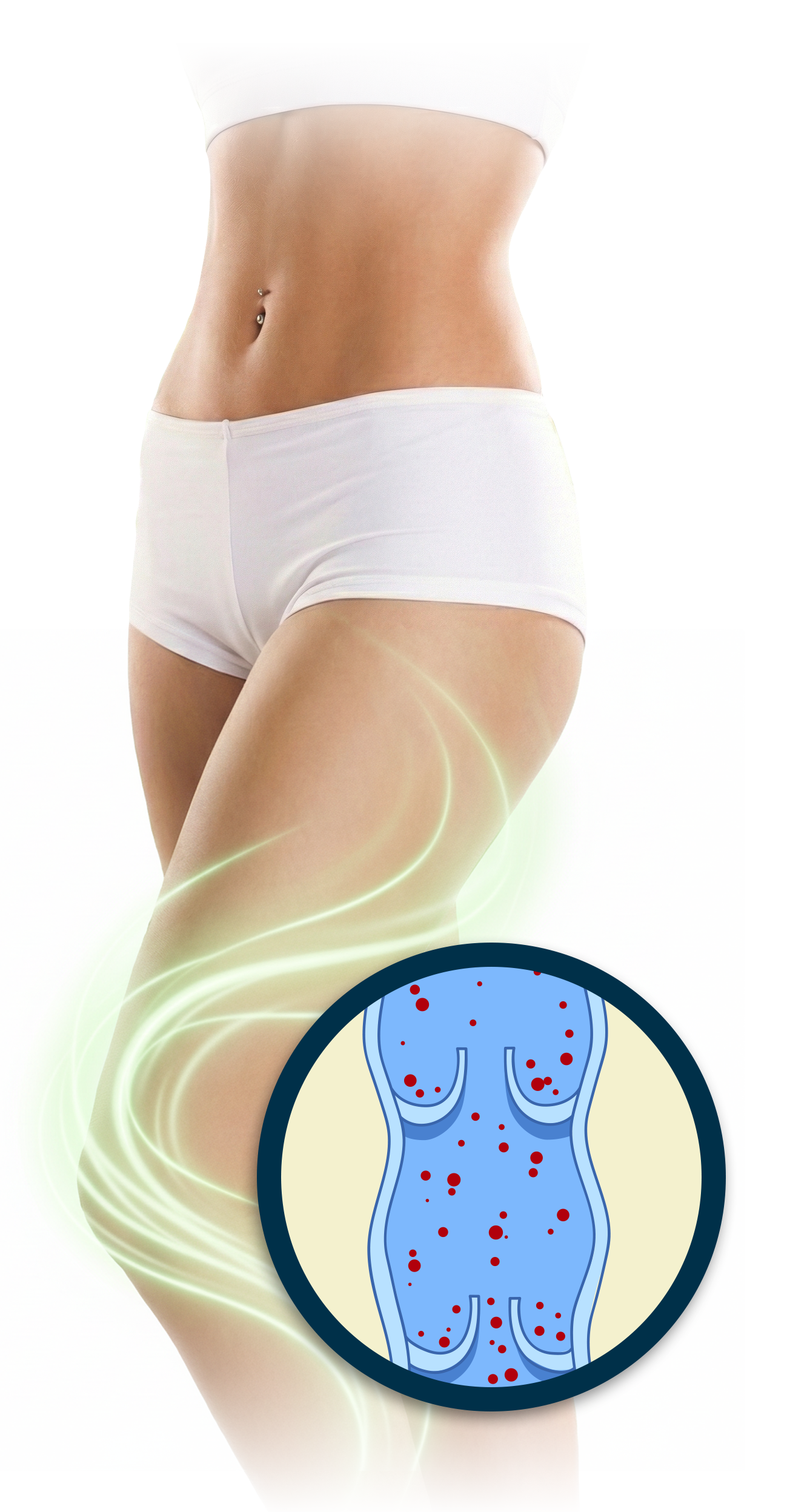 Kobieta z zdrowymi nogami